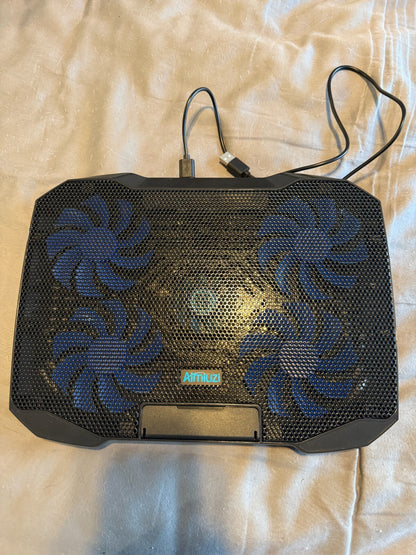 Laptop Cooling Pad Laptop Cooler Stand, Laptop Fan Cooling Pad for 12-15.6 In...