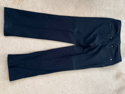 Chico Size 1.5 Short (10S) Black Straight Leg Stretch 28.5"