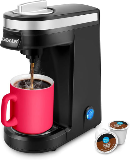 CHULUX QF-CM801 Single Serve K-Cup Coffee Maker - Blue