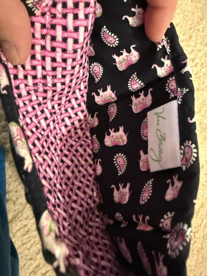 Vera BradleyPurpleCrossbody BagPink Elephants Wallet