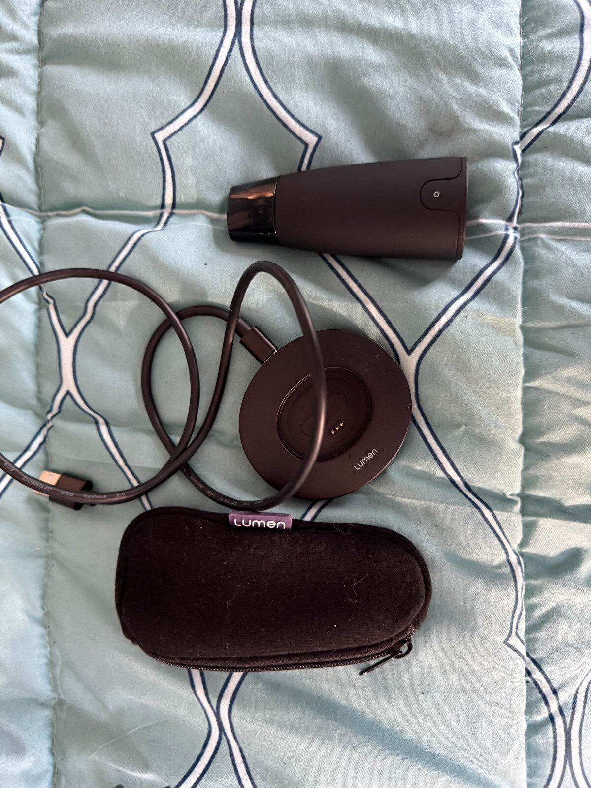 Lumen Metabolism Tracker and Mad Muscle Google Fit band