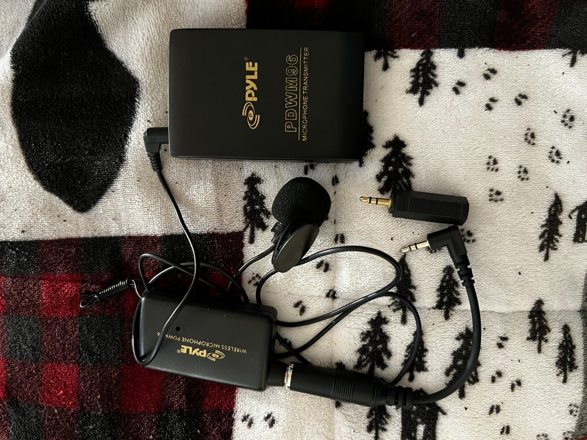 Pyle PDWM96 Lavalier Wireless Microphone System