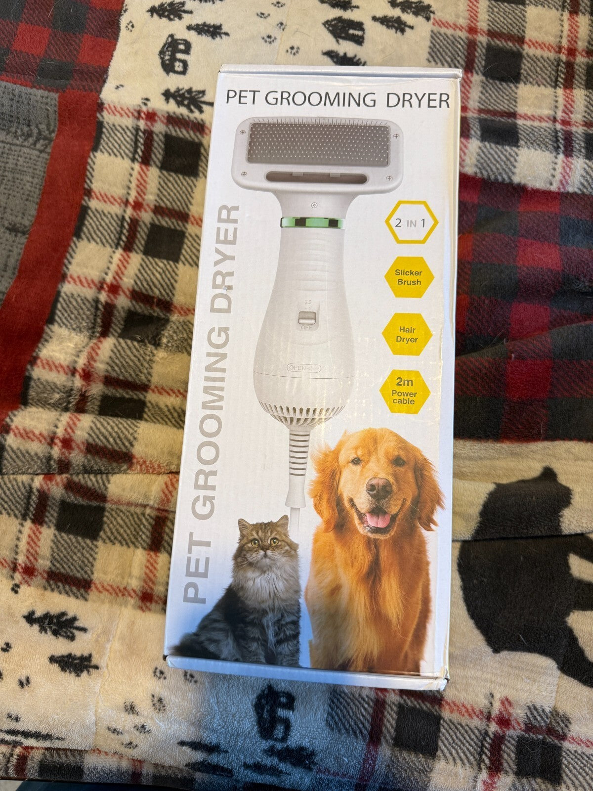 Pet Care Lot PetSafe Current Fountain 2-in-1 Grooming Dryer Cord Protector