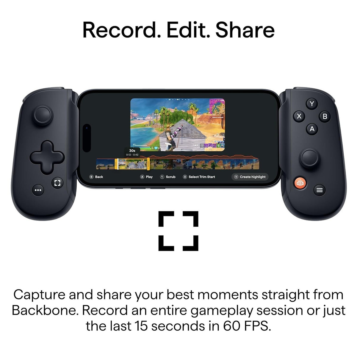 Backbone One Mobile Gaming Controller for iPhone (Lightning) BB-01