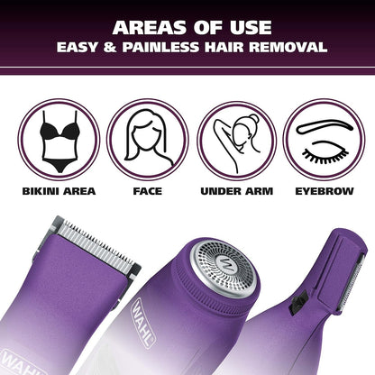 Wahl Pure Confidence Rechargeable Electric Trimmer, Shaver & Detailer