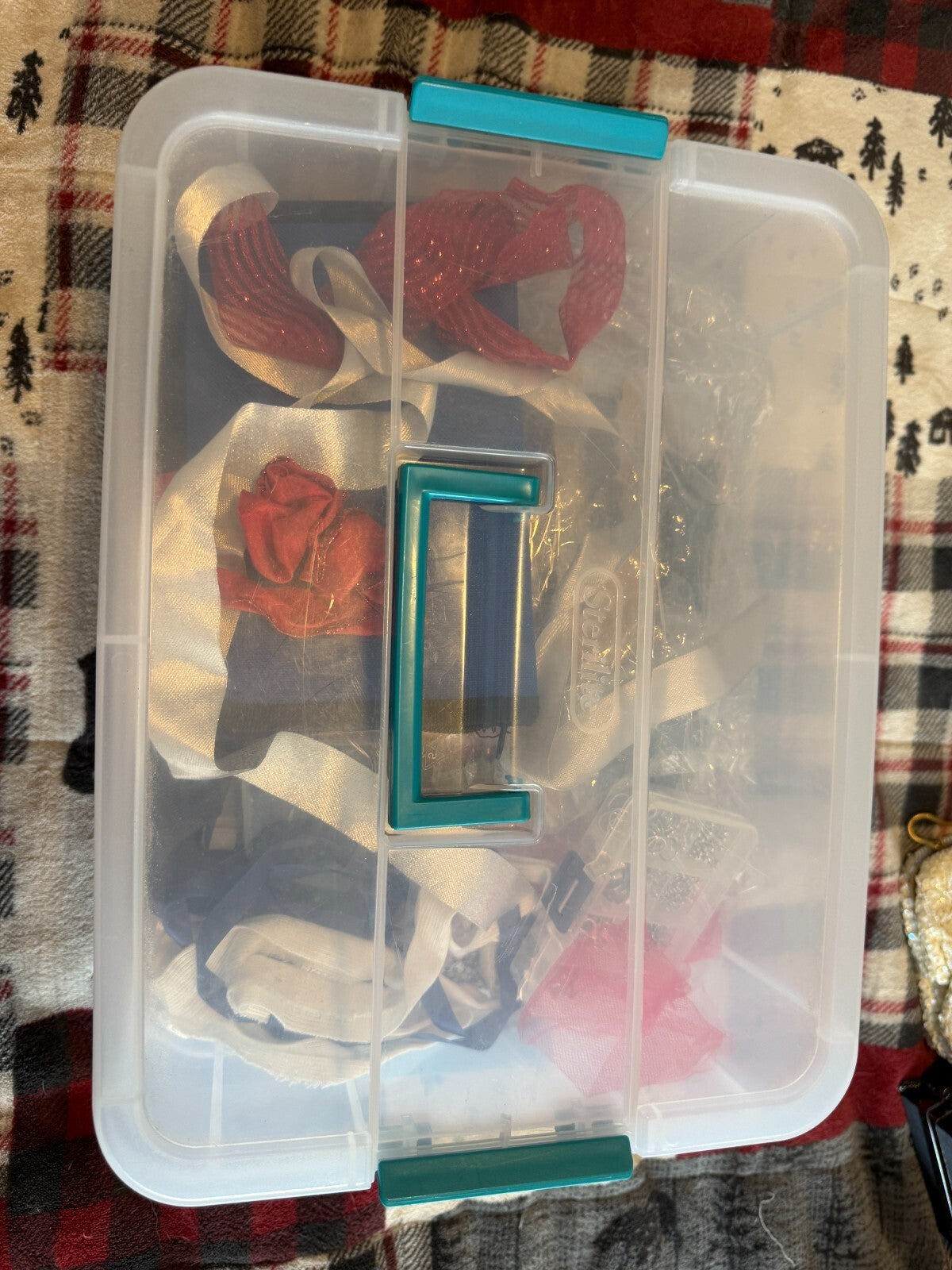 Sewing Kit Lot Smartek Handheld Sewing Machine Singer Beginner Kit Ribbon Notion
