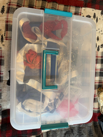 Sewing Kit Lot Smartek Handheld Sewing Machine Singer Beginner Kit Ribbon Notion