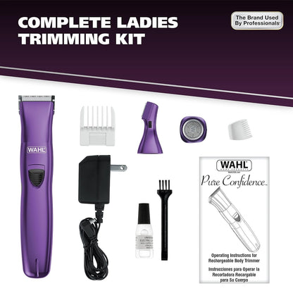 Wahl Pure Confidence Rechargeable Electric Trimmer, Shaver & Detailer