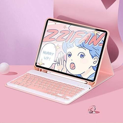 iPad mini 5 iPad mini 4 Keyboard Case Cute Color Keyboard Detachable Bluetooth
