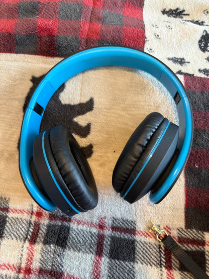 ZIHNIC WH-816 Bluetooth Headphones Blue Foldable + Twelve South AirFly SE Travel