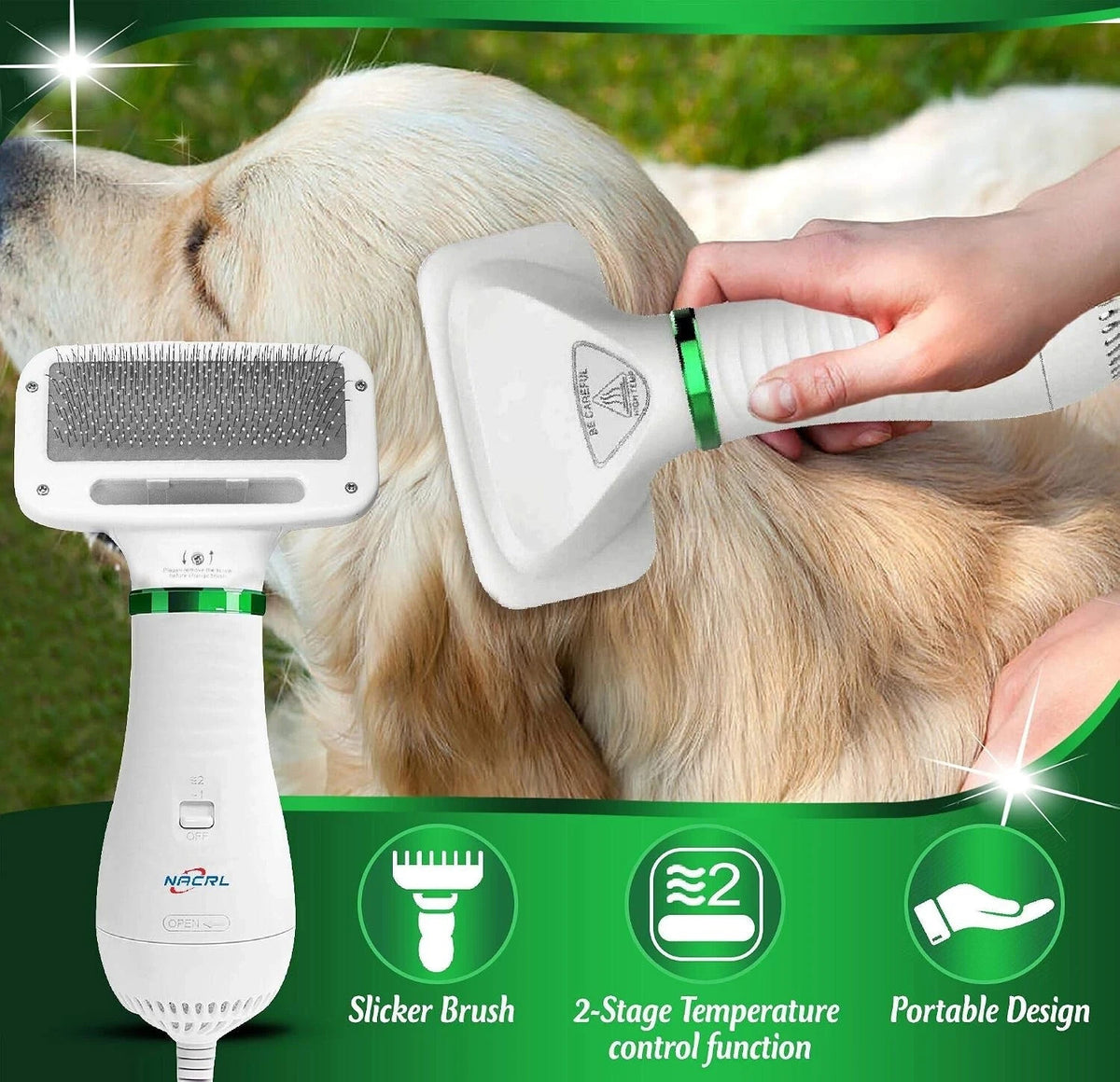 Pet Care Lot PetSafe Current Fountain 2-in-1 Grooming Dryer Cord Protector