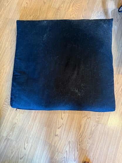 Maya Lumbini Meditation Cushion Set Zabuton Floor Mat Black