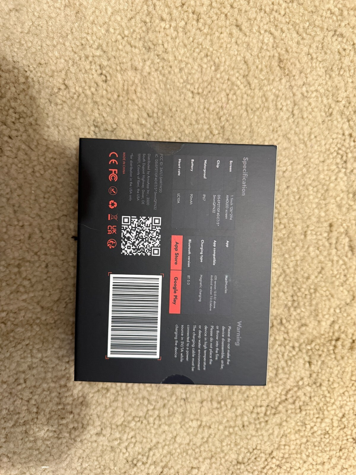 Lumen Metabolism Tracker and Mad Muscle Google Fit band
