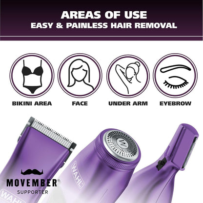 Wahl Pure Confidence Rechargeable Electric Trimmer, Shaver & Detailer