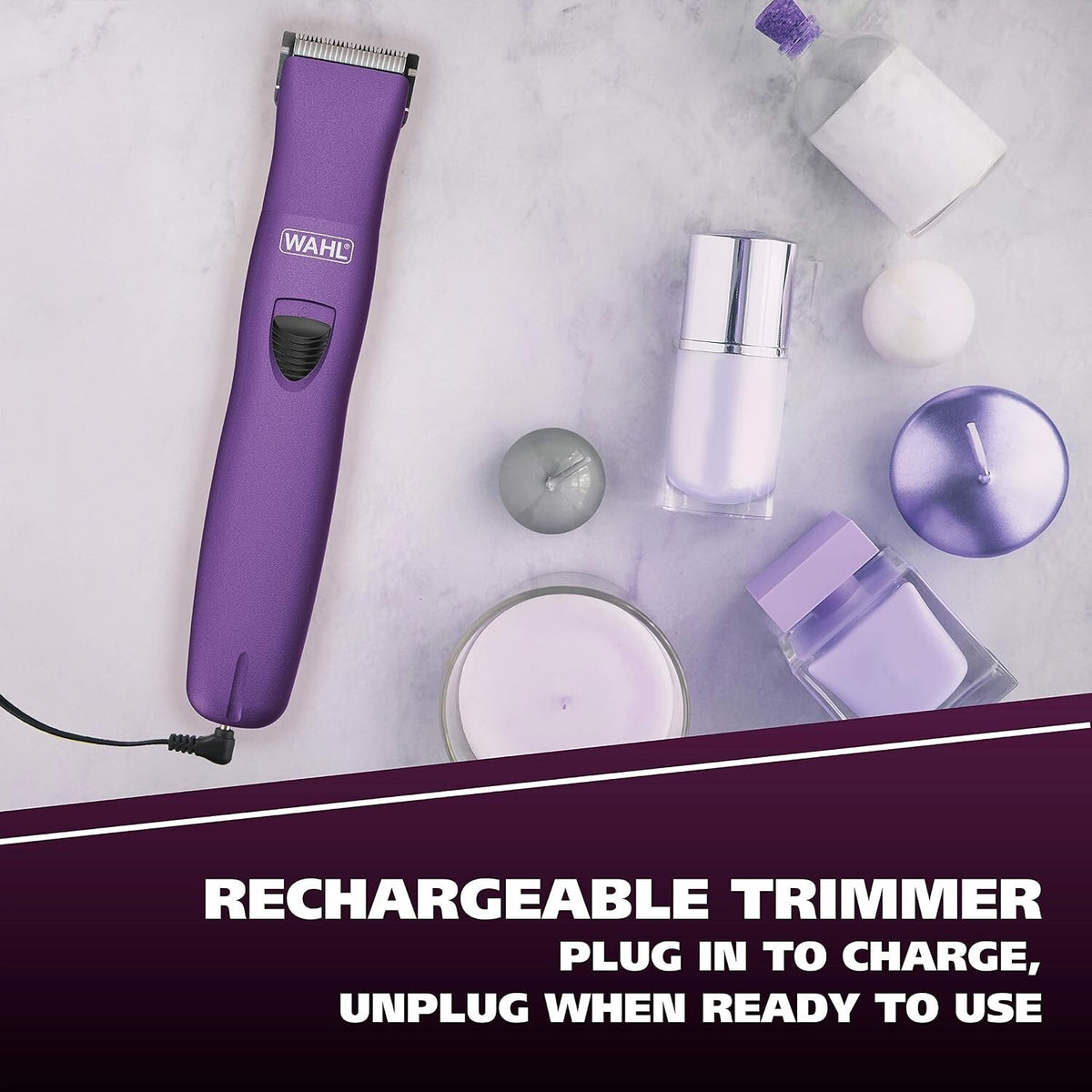 Wahl Pure Confidence Rechargeable Electric Trimmer, Shaver & Detailer