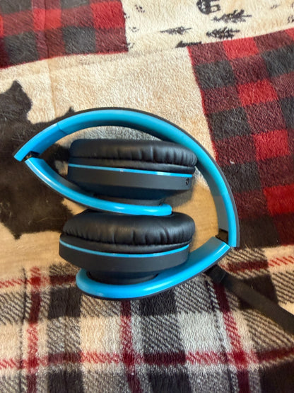 ZIHNIC WH-816 Bluetooth Headphones Blue Foldable + Twelve South AirFly SE Travel