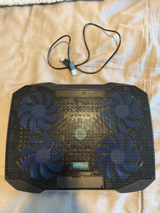 Laptop Cooling Pad Laptop Cooler Stand, Laptop Fan Cooling Pad for 12-15.6 In...